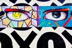 THE EYES OF LAS VEGAS 2015 25FT X 60FT - ORIGINAL ARTWORK BY CHOR BOOGIE