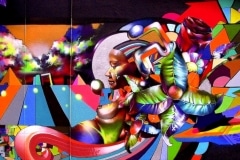 COLOR OF MY SOUL 2006 12FT X12FT SAN FRANCISCO CA. - ORIGINAL ARTWORK BY CHOR BOOGIE