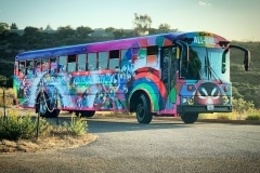 DR. BRONNER'S BOOGIE BUBBLE BUS 2019-ORIGINAL ARTWORK BY CHOR BOOGIE