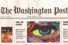 THE WASHINGTON POST FRONT PAGE 2 | CHOR BOOGIE ART