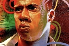 HOVA 2009 30X40 SPRAY PAINT ON CANVAS - ORIGINAL ARTWORK BY CHOR BOOGIE