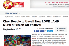 BROADWAY WORLD LOVE LAND 2 | CHOR BOOGIE ART