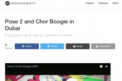 HIGHSNOBIETY 3 | CHOR BOOGIE ART