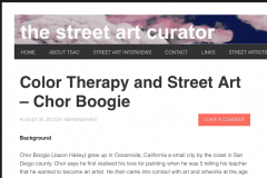 THE STREETART CURATOR 1 | CHOR BOOGIE ART